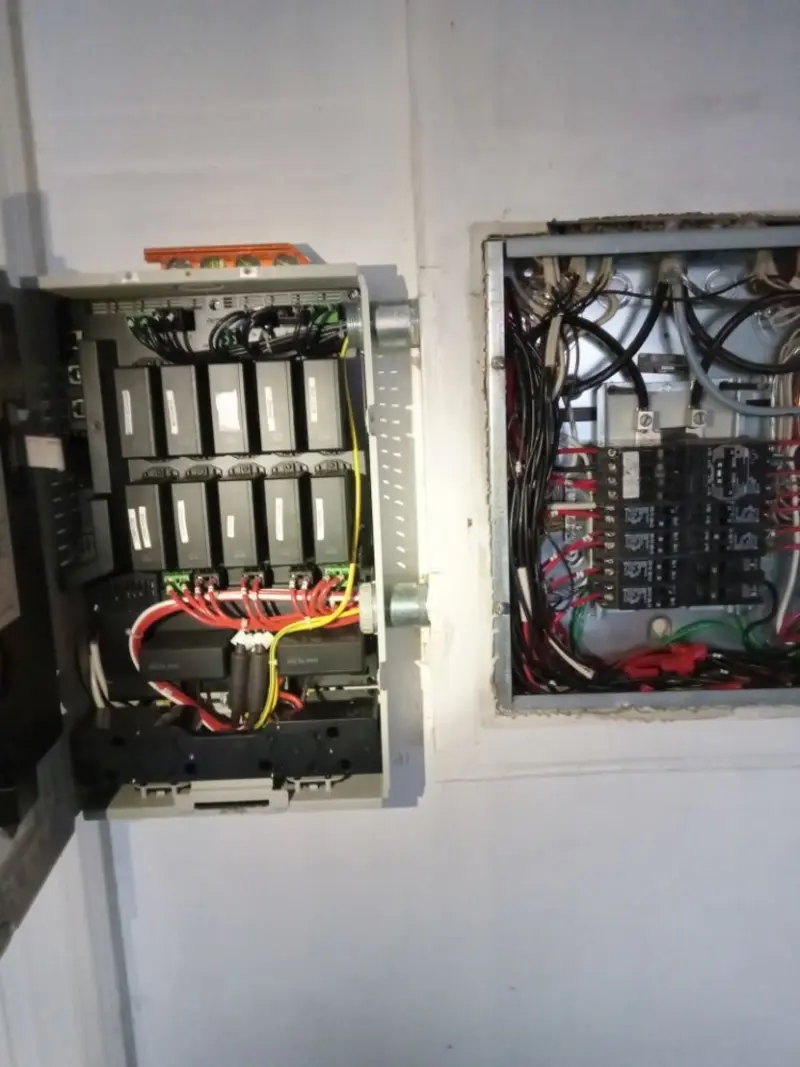 Electrical panel upgrade completed for Indoor Lighting Installation in Riverdale